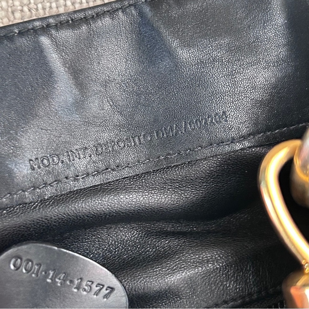 GUCCI Leather 2-Way Hobo Bag, Bamboo Handle & Shoulder Strap, Tom Ford Era - Picture 4 of 8